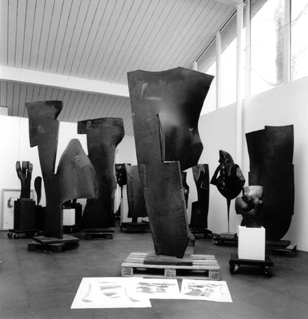 Salle d'exposition de la Fondation Oscar et Janine Wiggli 